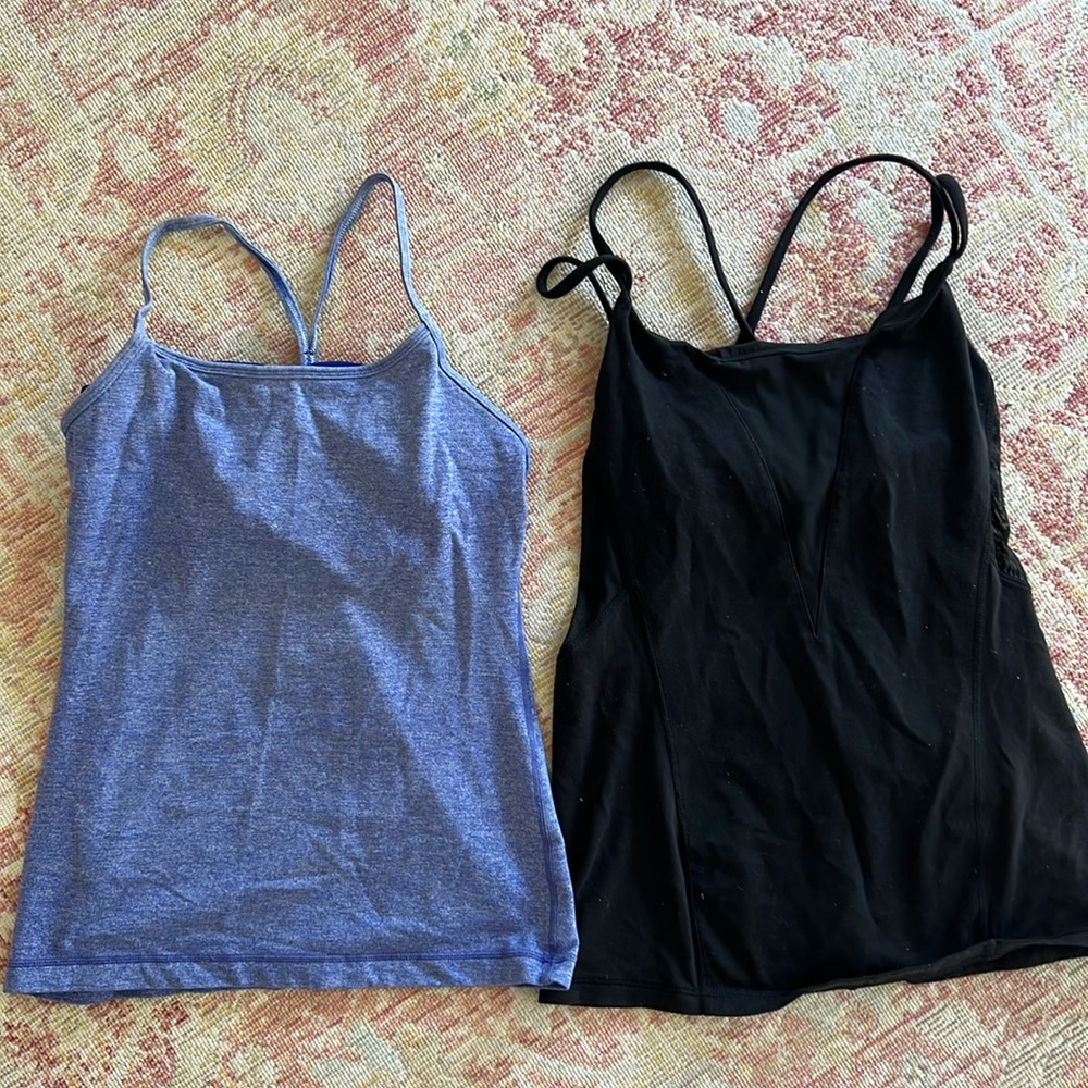 2 Lululemon Athletica workout tops